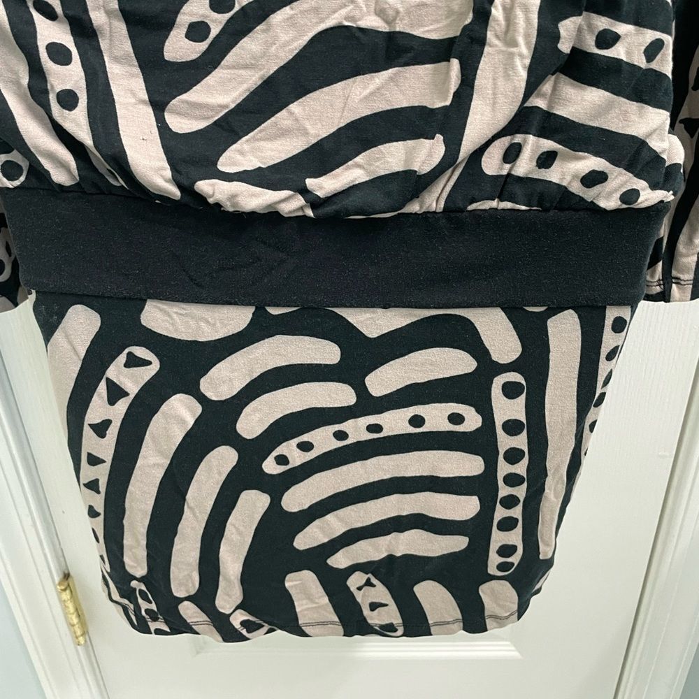 INC International Concepts Print Drop Waist & Fitted Skirt Dress - Picture 8 of 8
